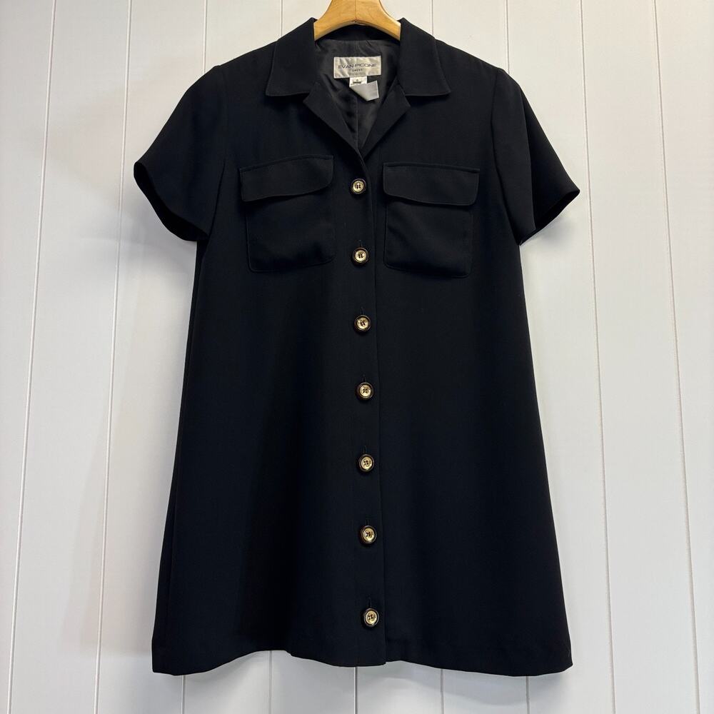 Vintage Evan Picone Womens Corpcore Career Sheath Dress Size 6 Office 80s 90s‎